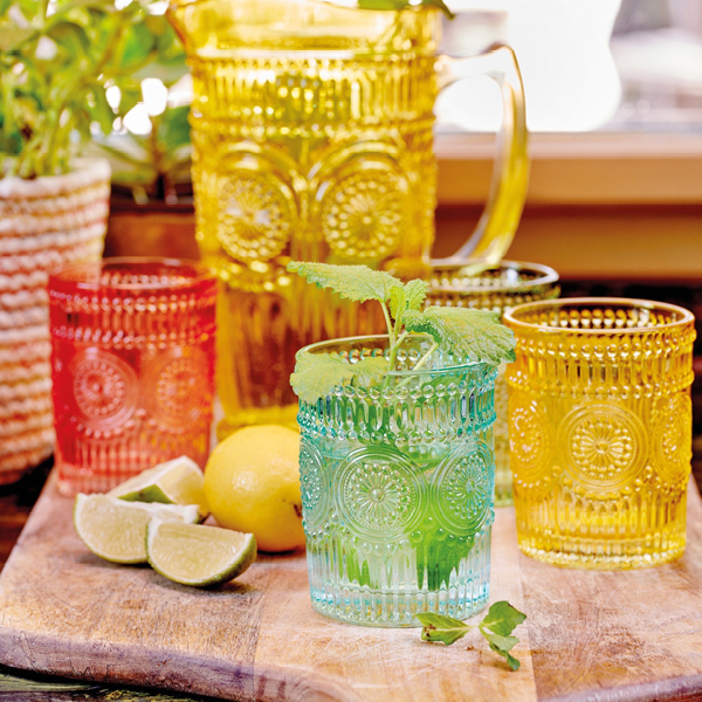 multicoloured glasses
