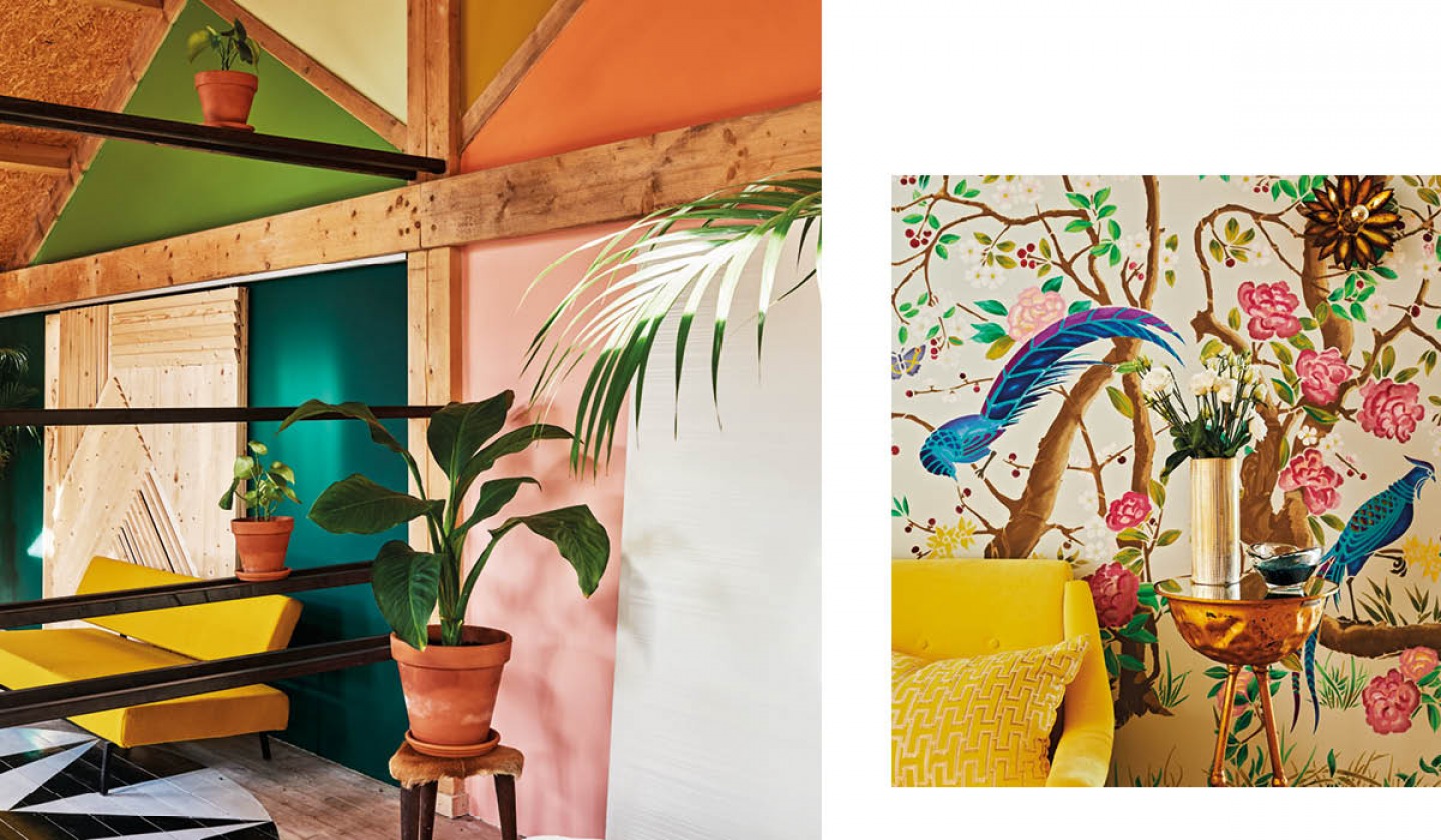 bright paint interiors