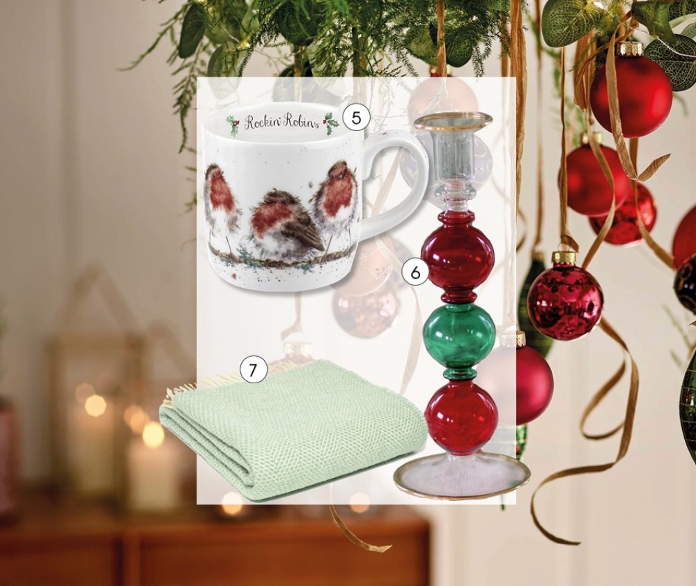 Christmas red and green
