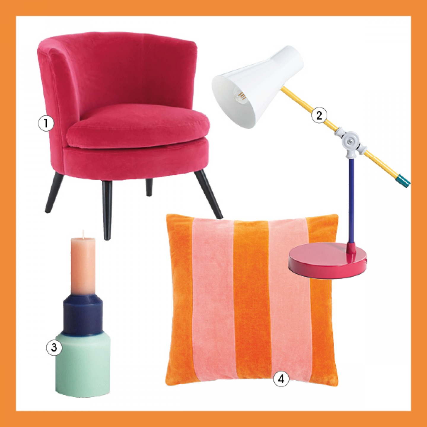 colour block interiors