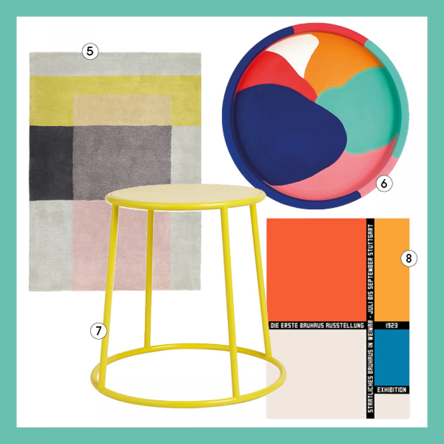 colour block interiors