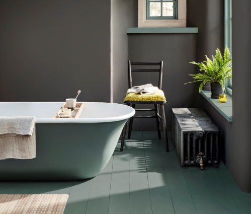 Get the Look: Bold Grey and Moody Greens