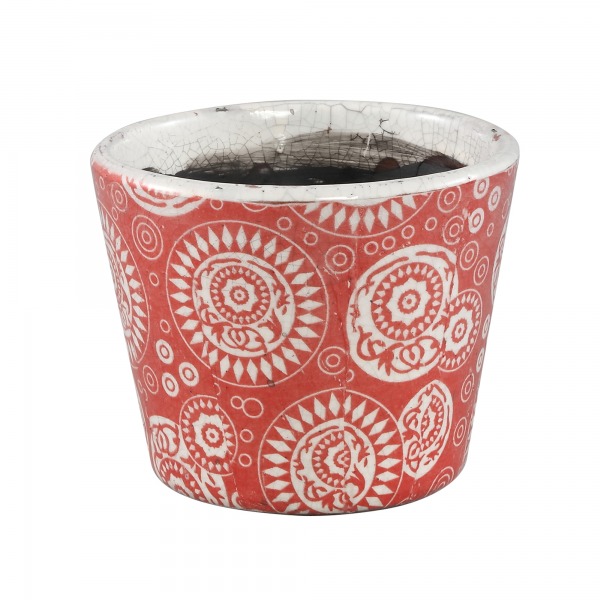 Small red Mexican Dutch pot