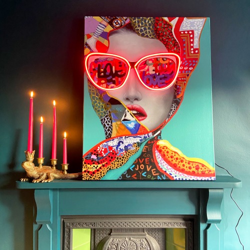 Hold on to the Heat of Summer with Bright Interior Accessories