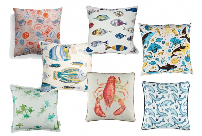 Sea-life Inspired Cushions