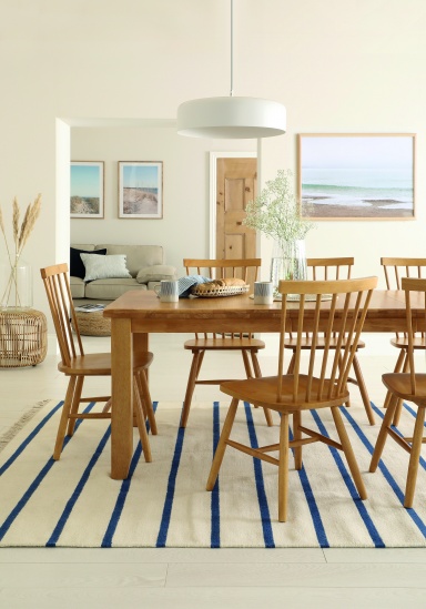 Highbury oak table with pendle chairs