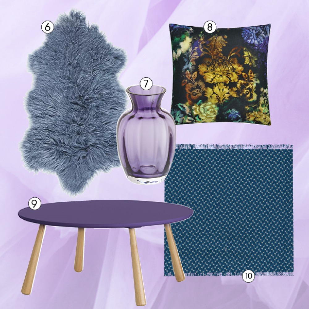Very Peri, colour of the year interiors