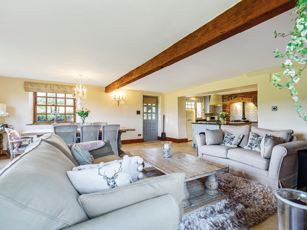 Living and dining area