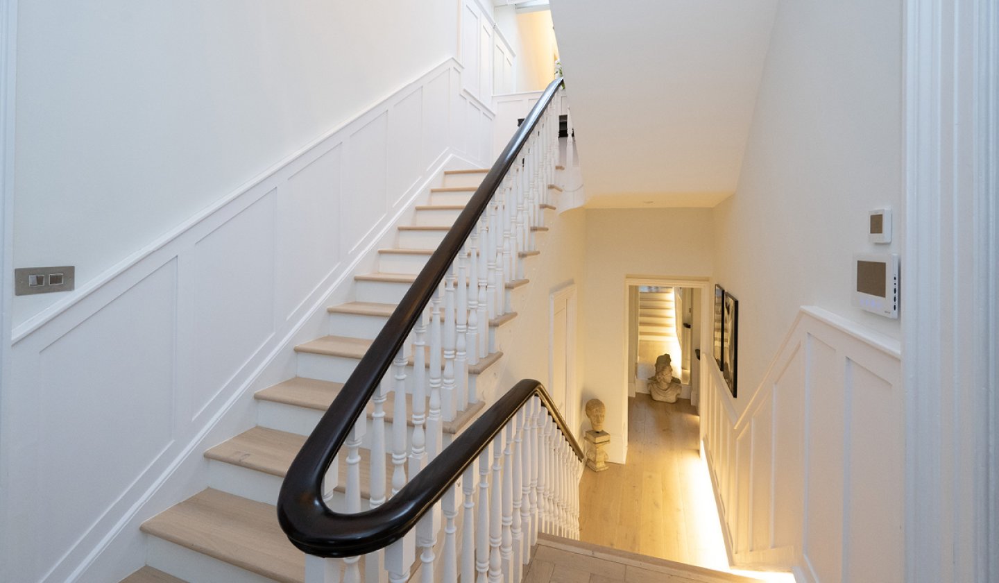 large wrapping staircase
