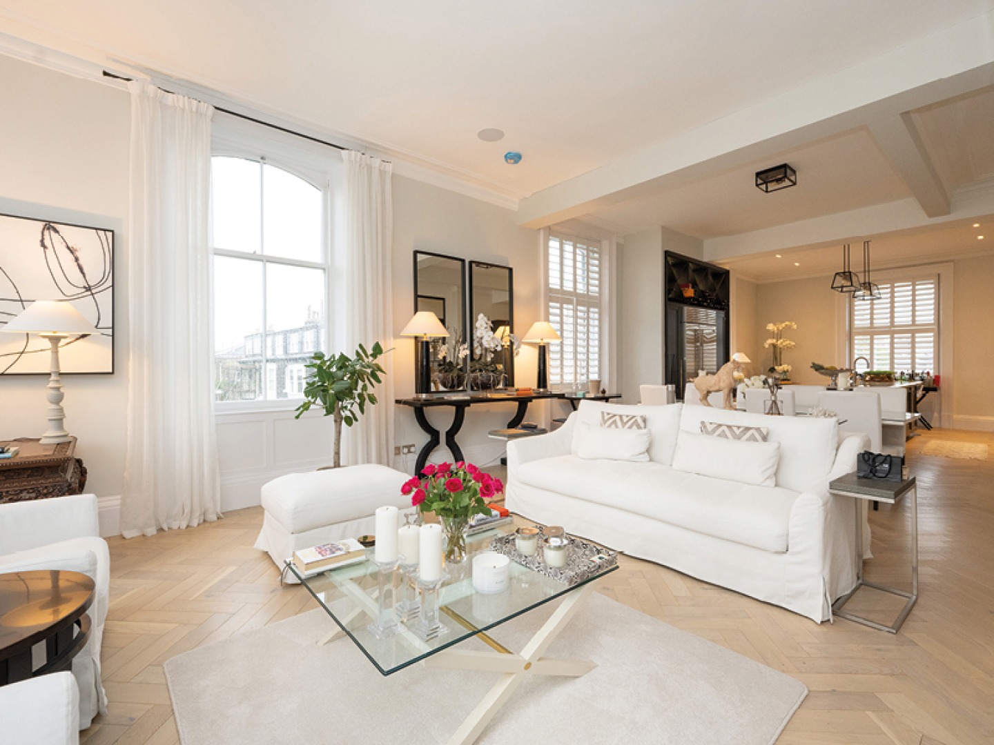 Open plan kitchen Diner