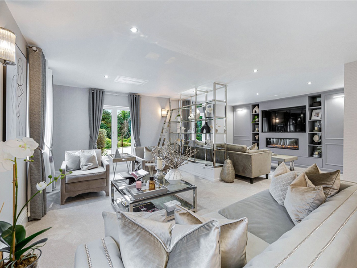 large open living room