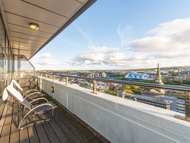 See Inside this Luxury Penthouse Apartment with Views Across Newcastle's Skyline