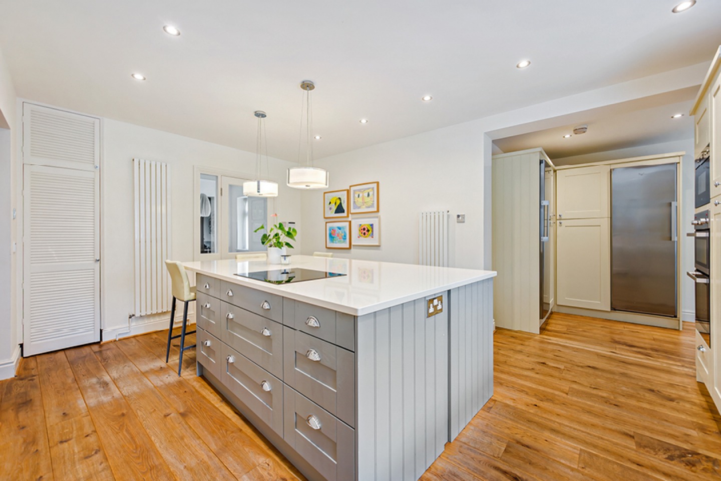 Modern kitchen with island