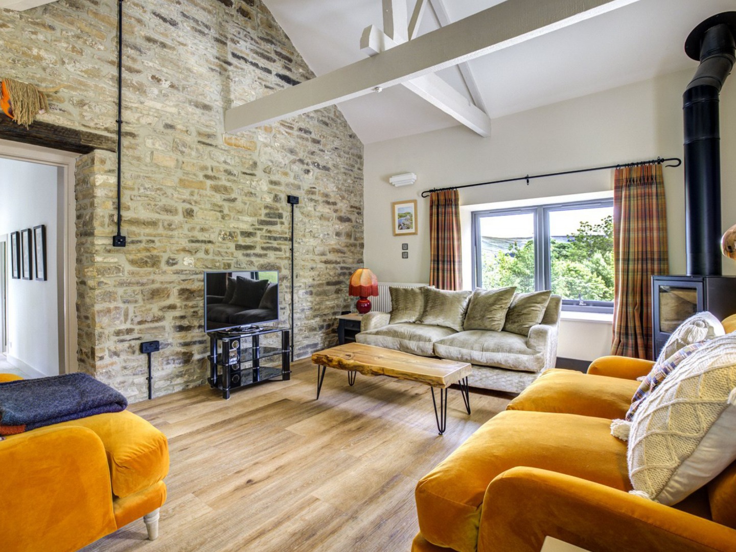 Middle Rigg, Ninebanks, Hexham, Living Room