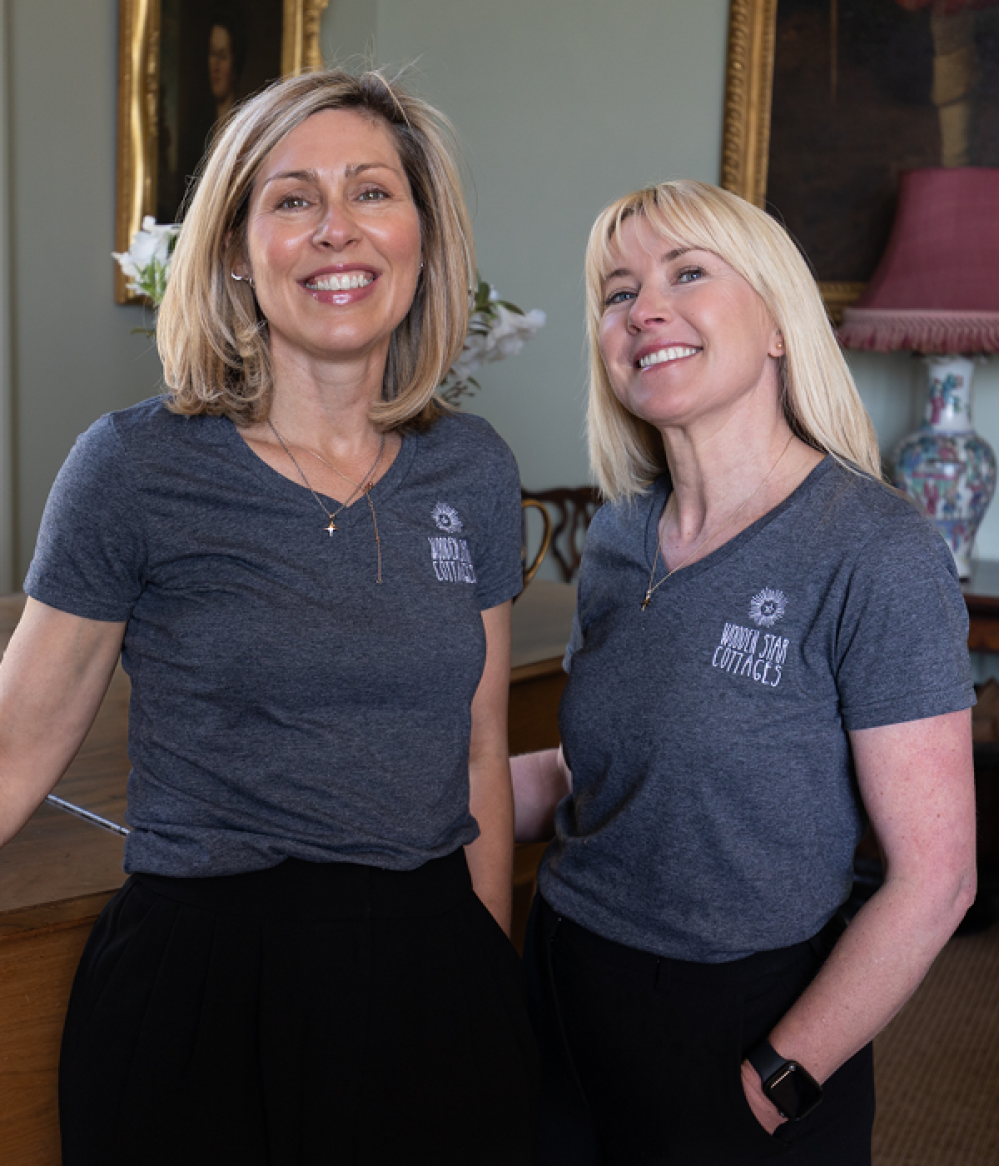 Sam & Vicky Owners of Wood Star Cottages