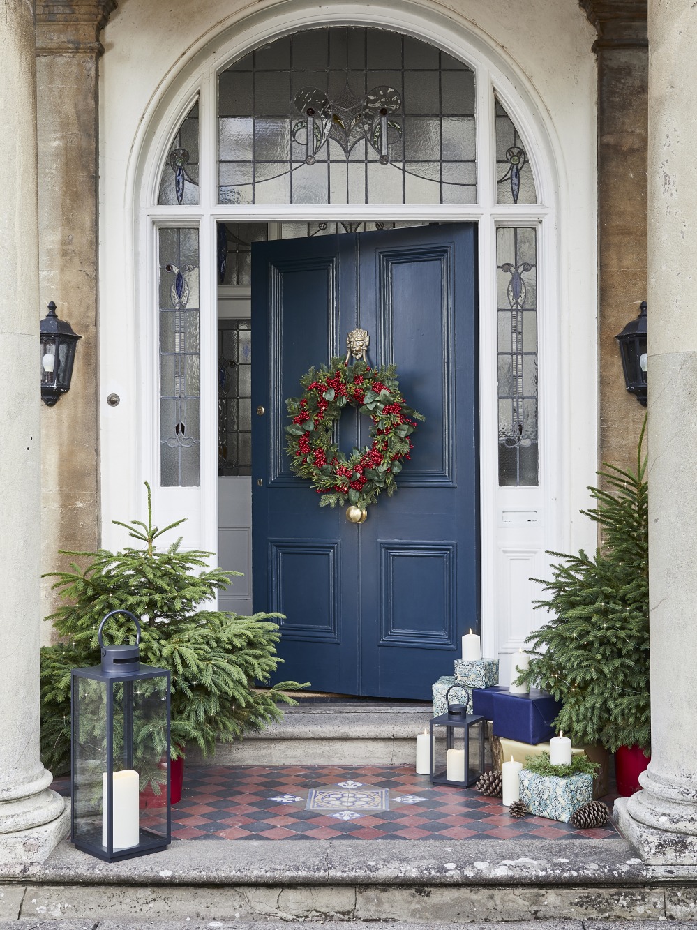 Festive Front Door