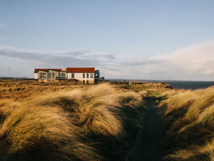 See Inside this Stunning Home with Views Over Sand Dunes in Northumberland