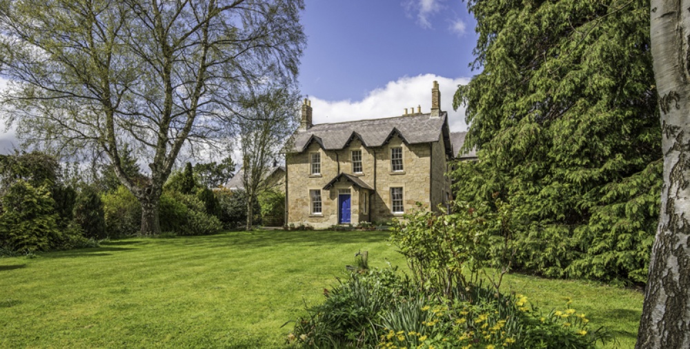 Country house with large garden
