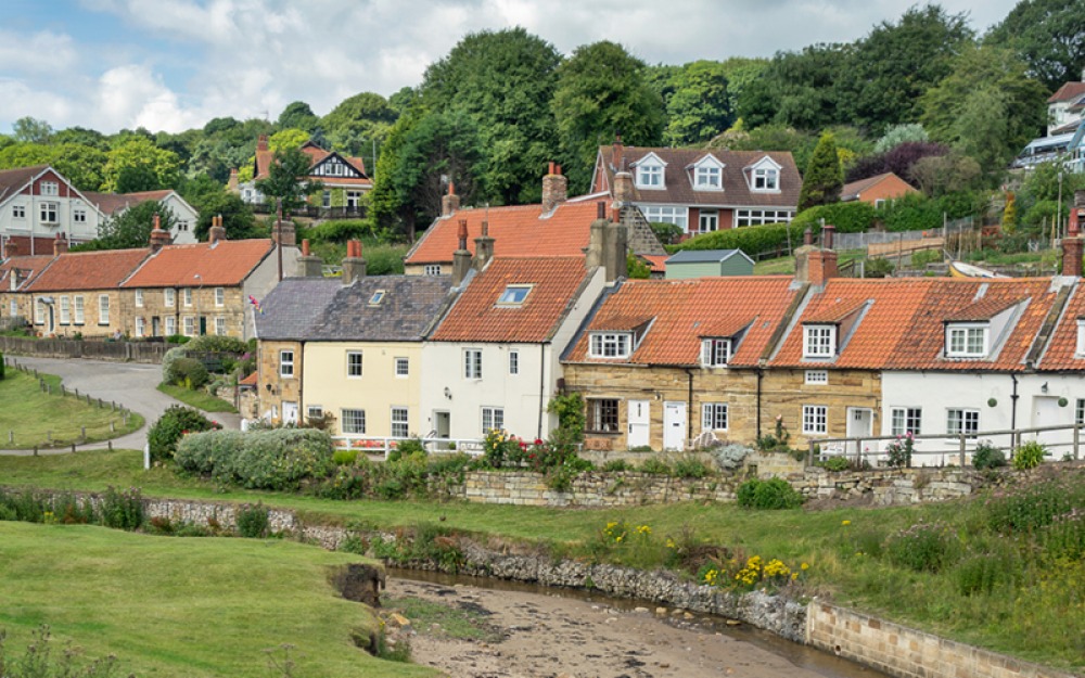 houses at Sandsend