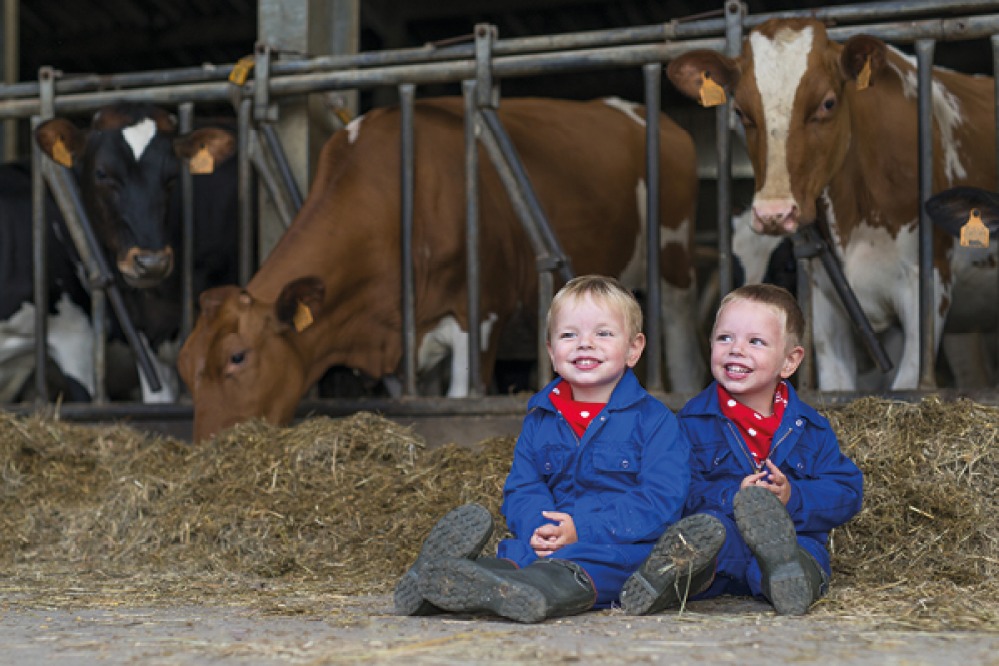 Kids at Whitehouse Farm