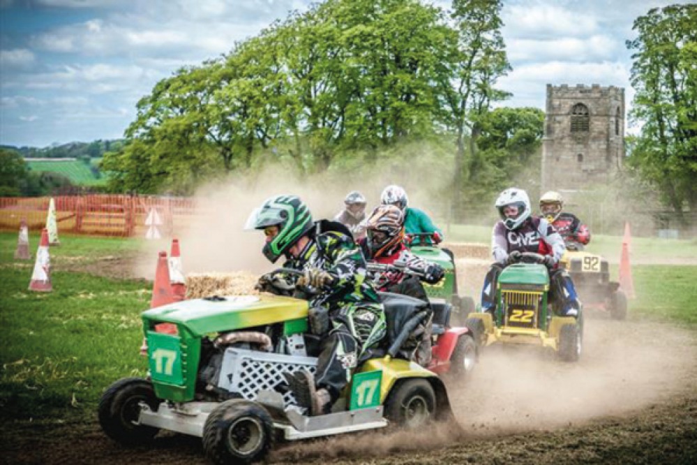 Lawn Mower Racing at Thornton Hall Farm