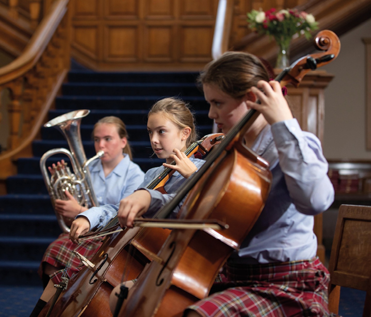 Music Students at Queen Mary’s School