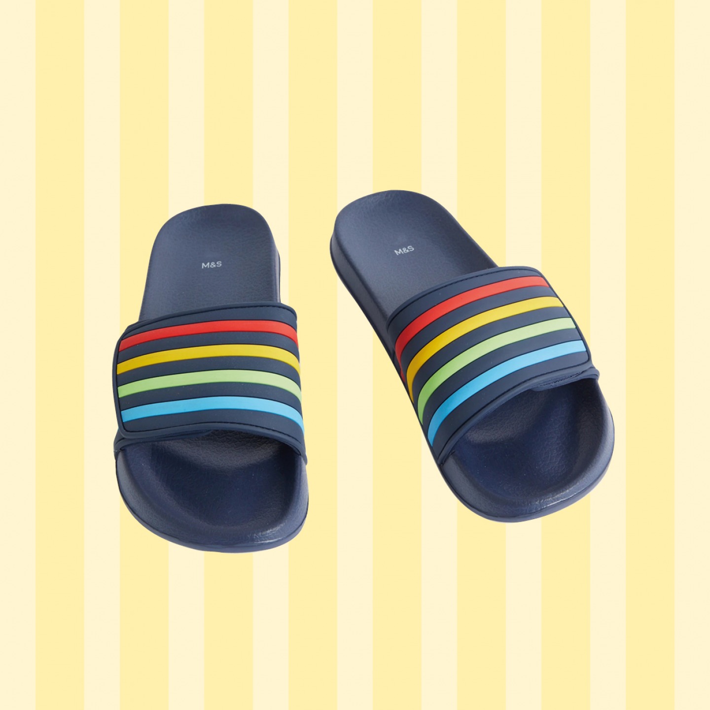 Striped sliders