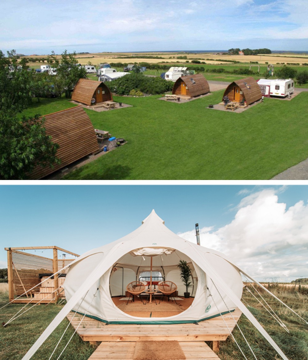 Springhill Farm, Seahouses | Bamburgh under Canvas