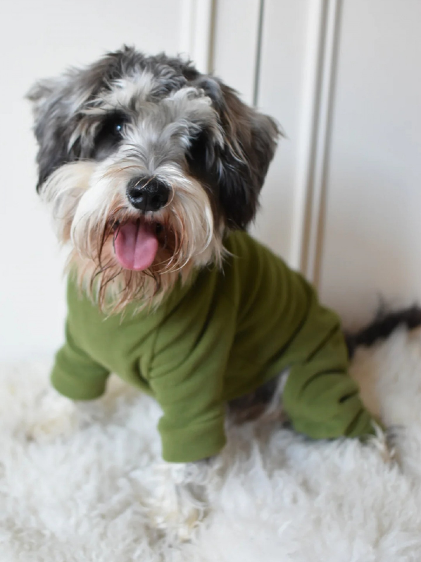 Olive fleece