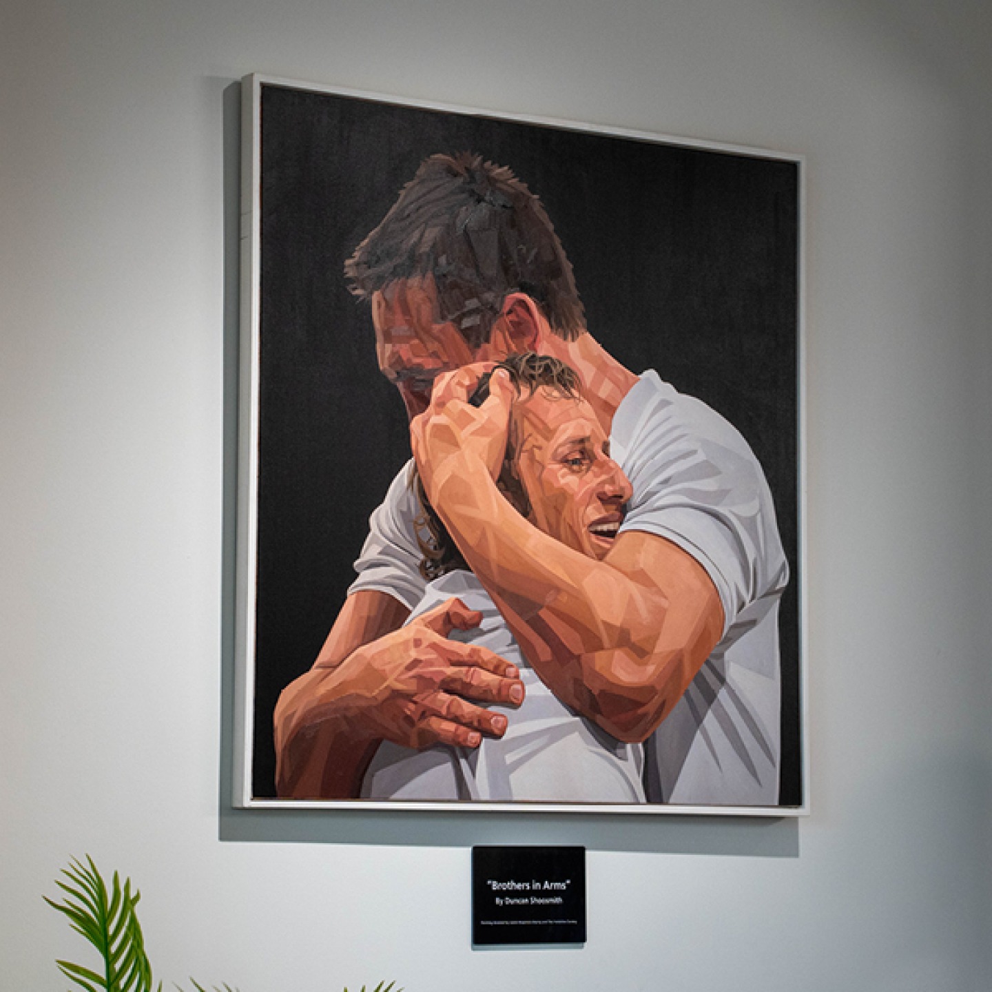 Artwork of Rob and Kevin © Leeds Hospitals Charity 