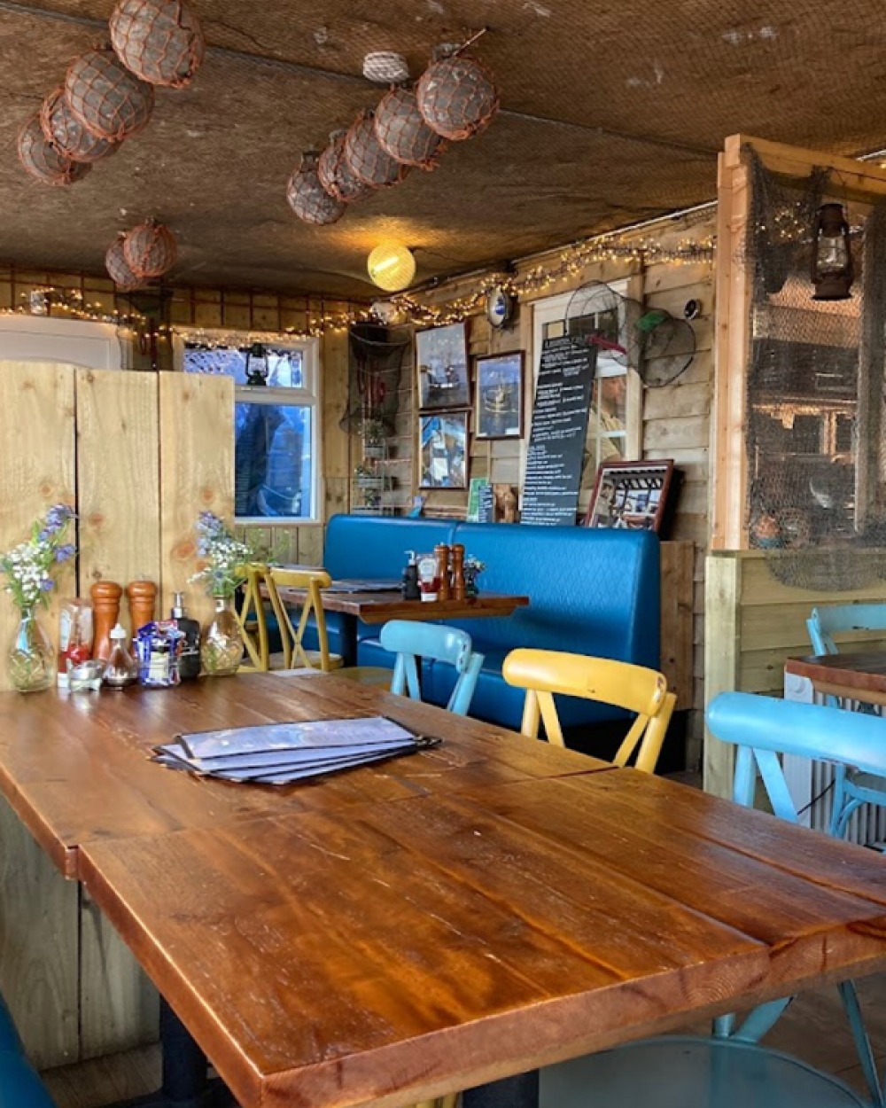 internal shot of the Fish Shack