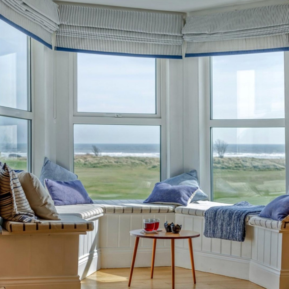 View out the Bay window at Mariners House