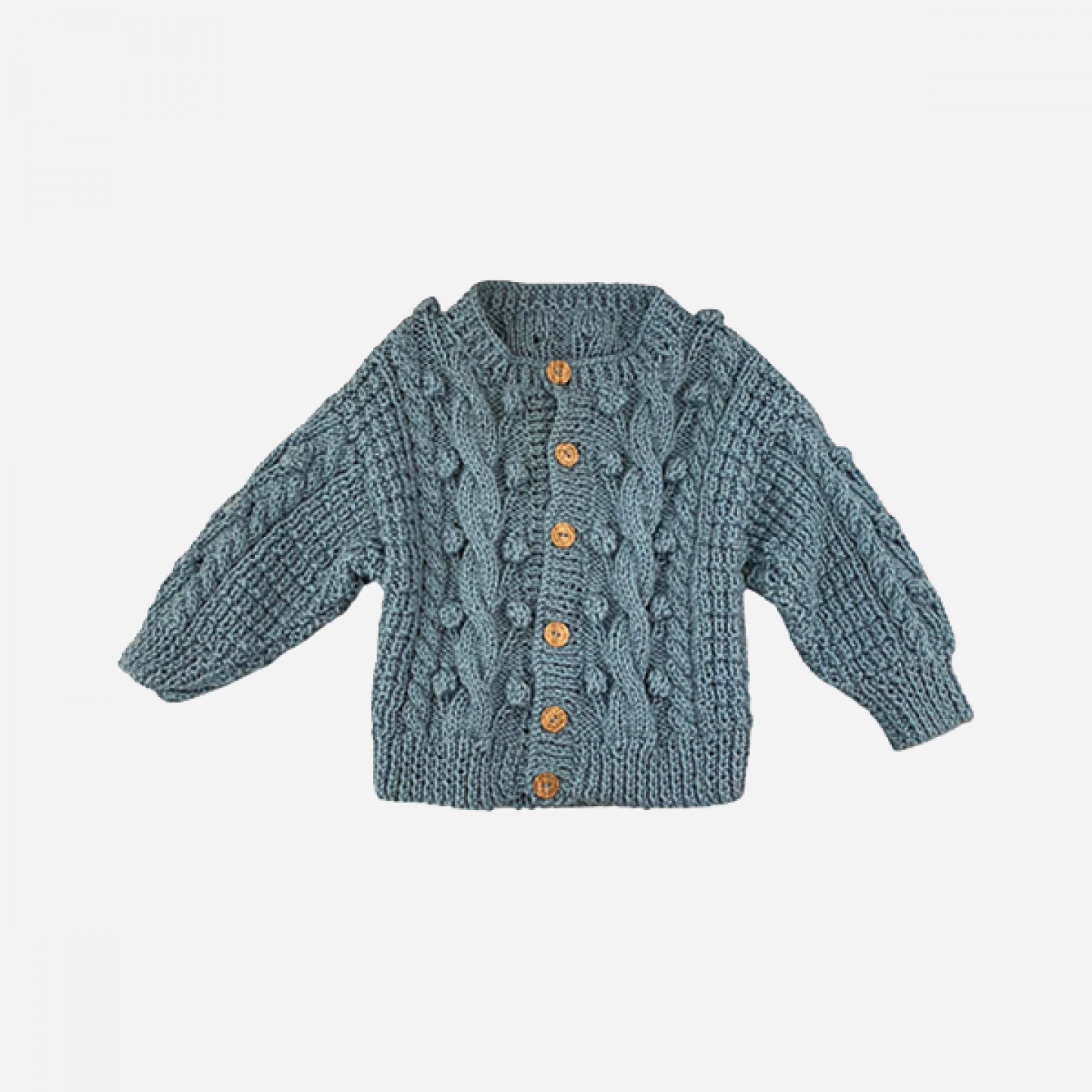Handmade knitted cardigan