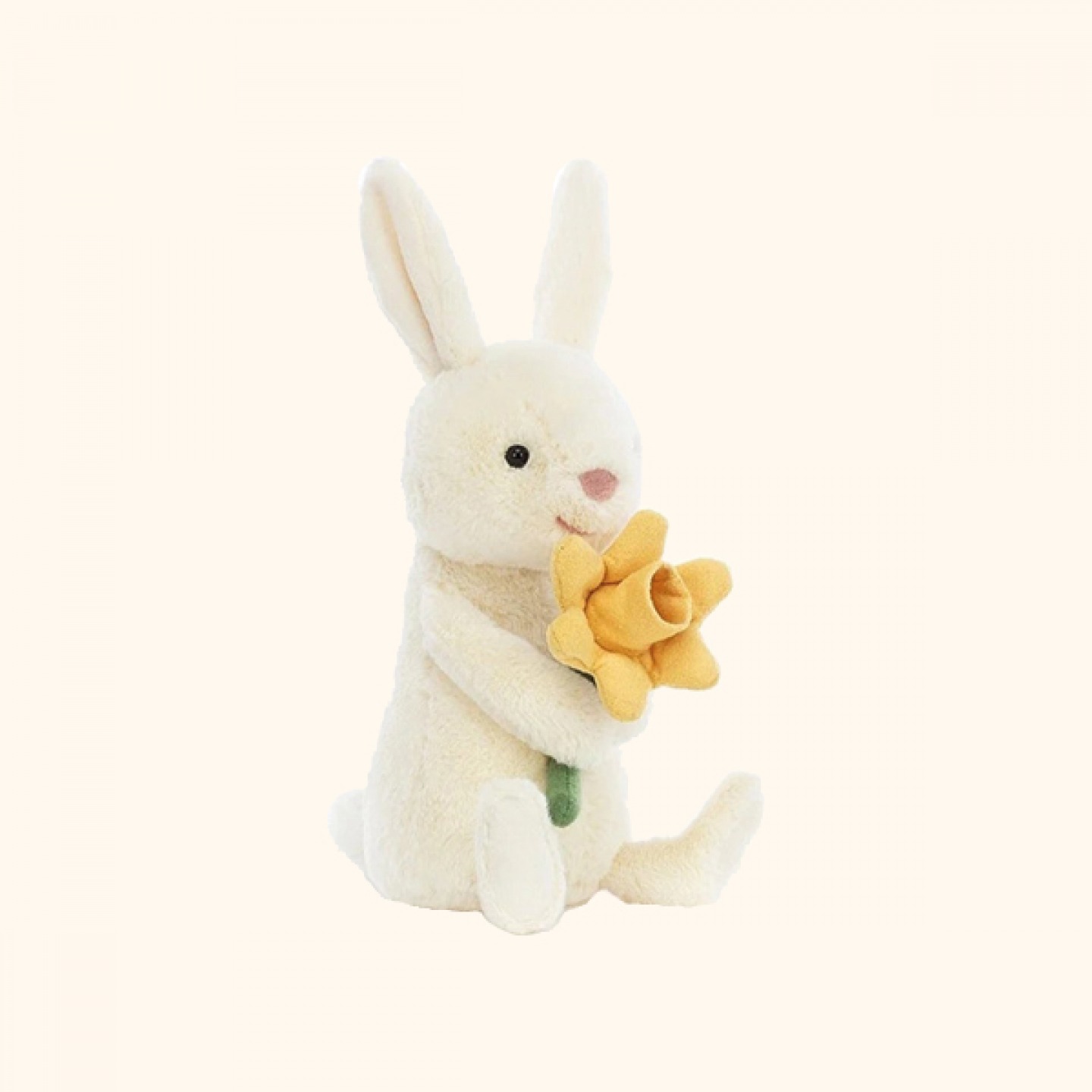 Bunny with daffodil