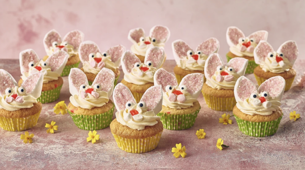 EASTER BUNNY CUPCAKES
