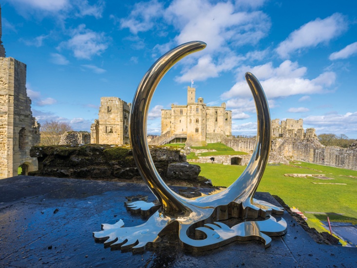 See The Sculptures Forming Family Friendly Trails Around Warkworth Castle