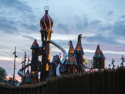 We Go Behind the Scenes at the World's Biggest Play Structure with the Duchess of Northumberland