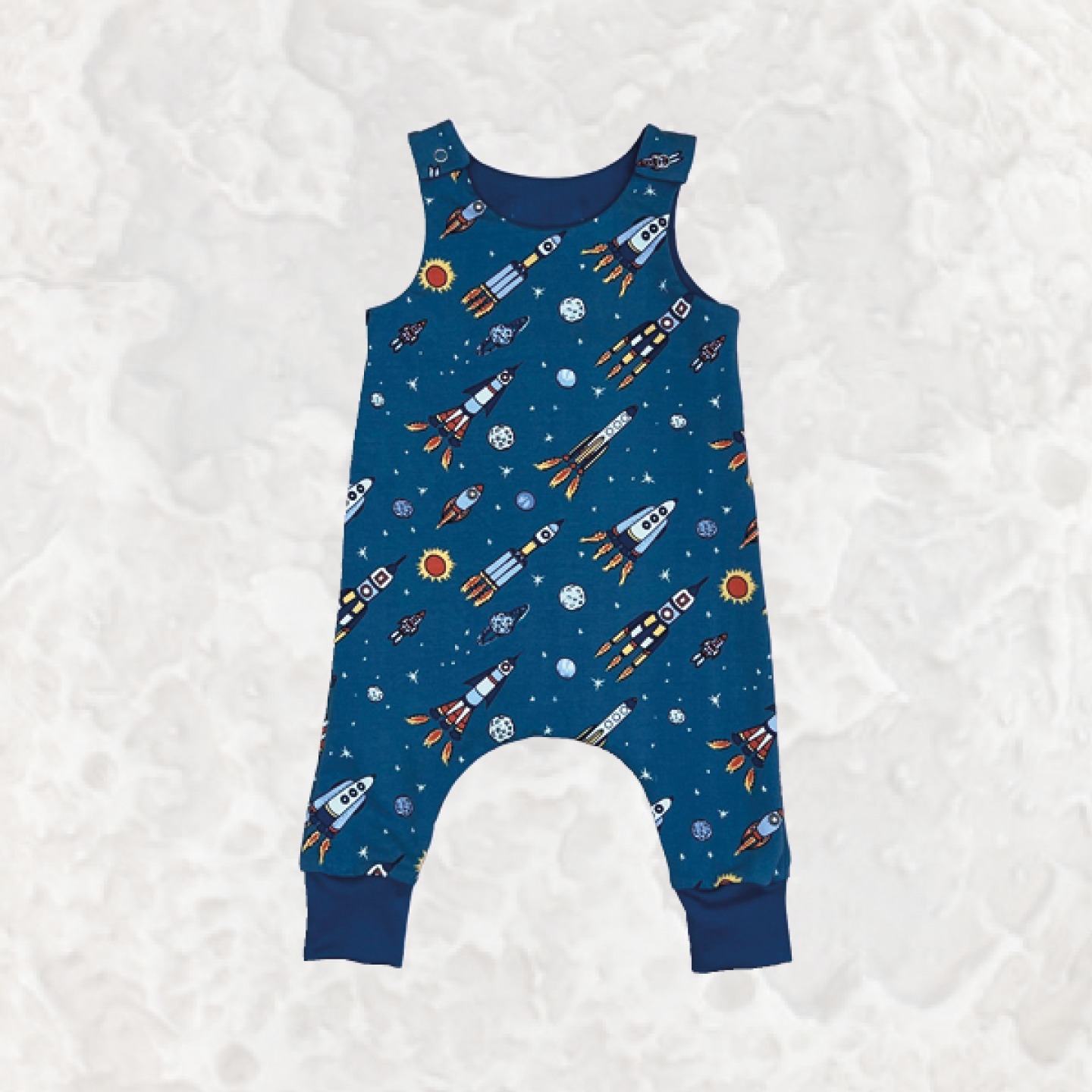 Space patrol romper,