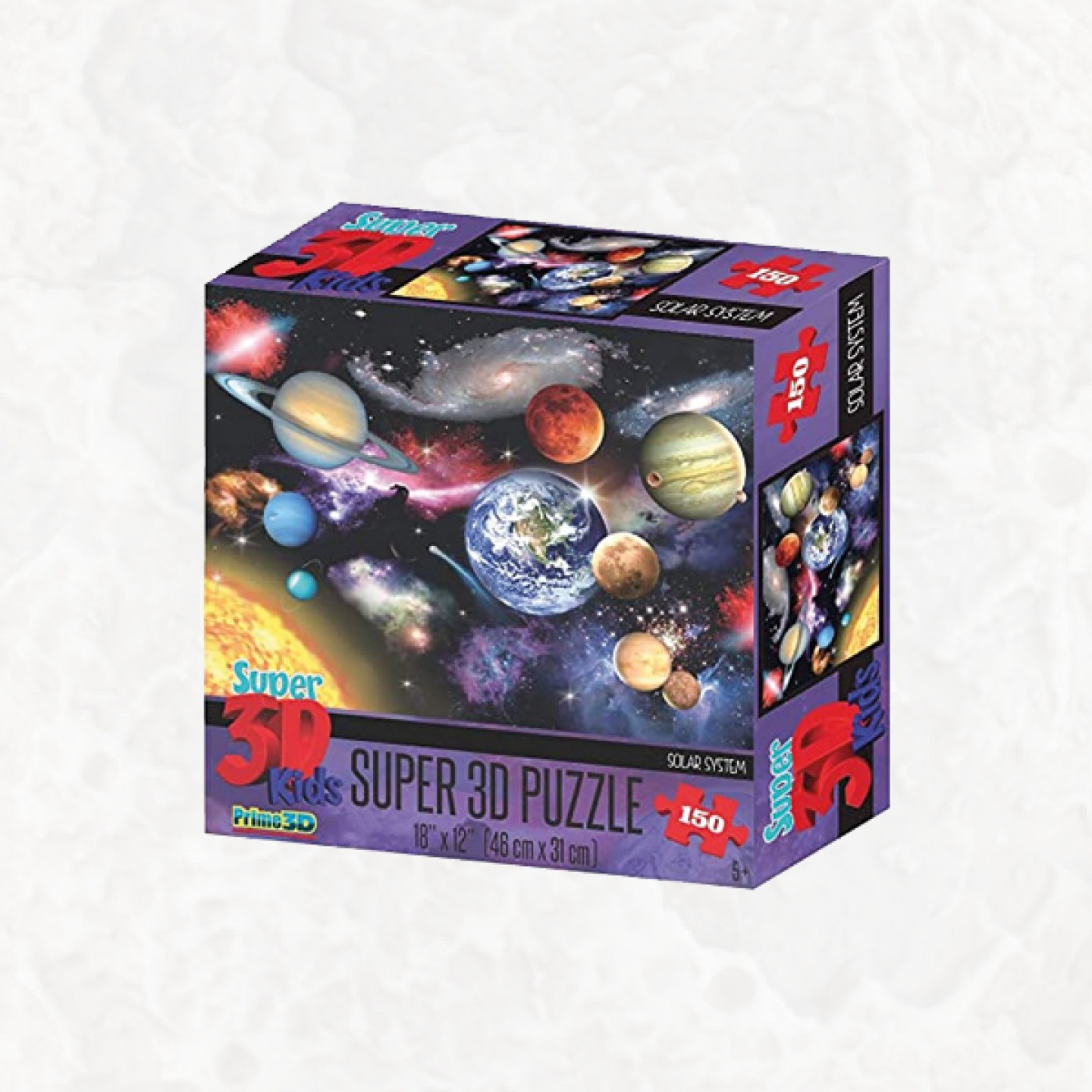 3D solar system jigsaw