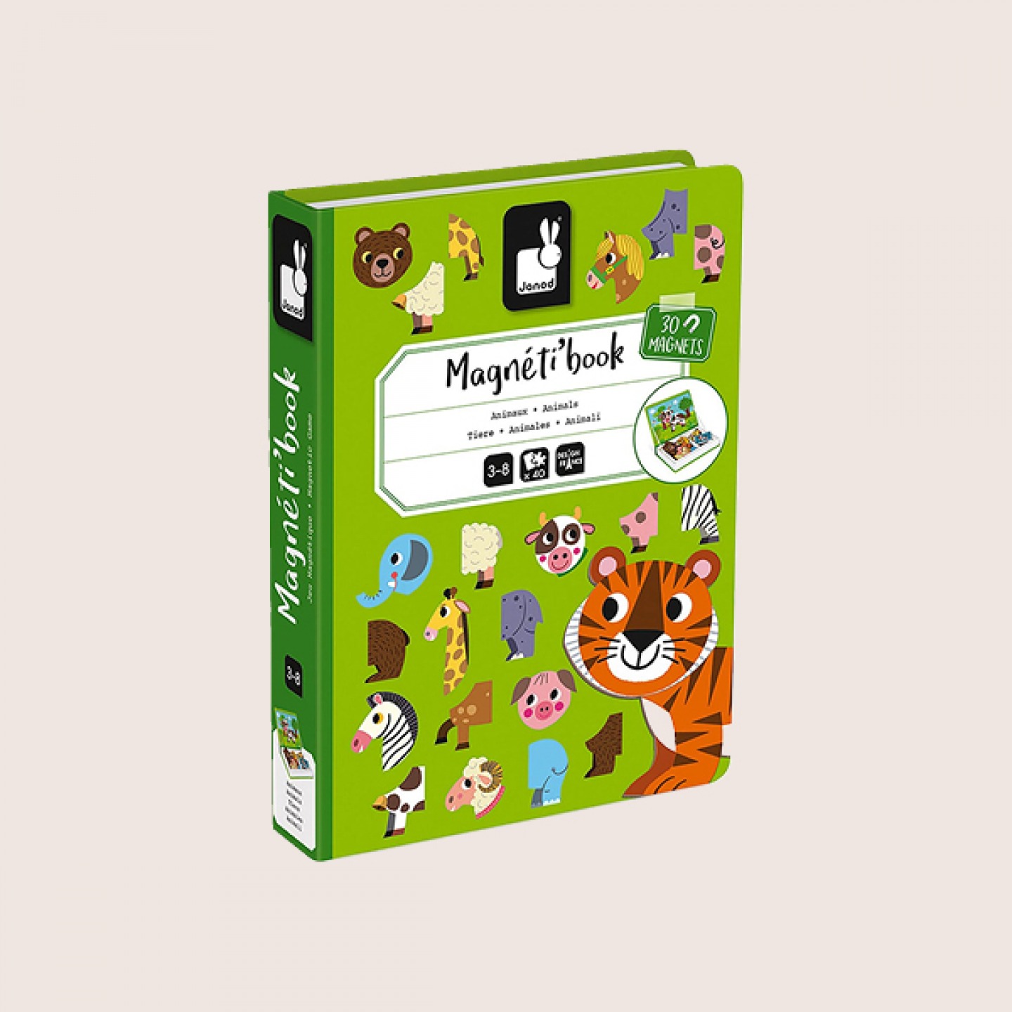 Janod Animals Magneti'book