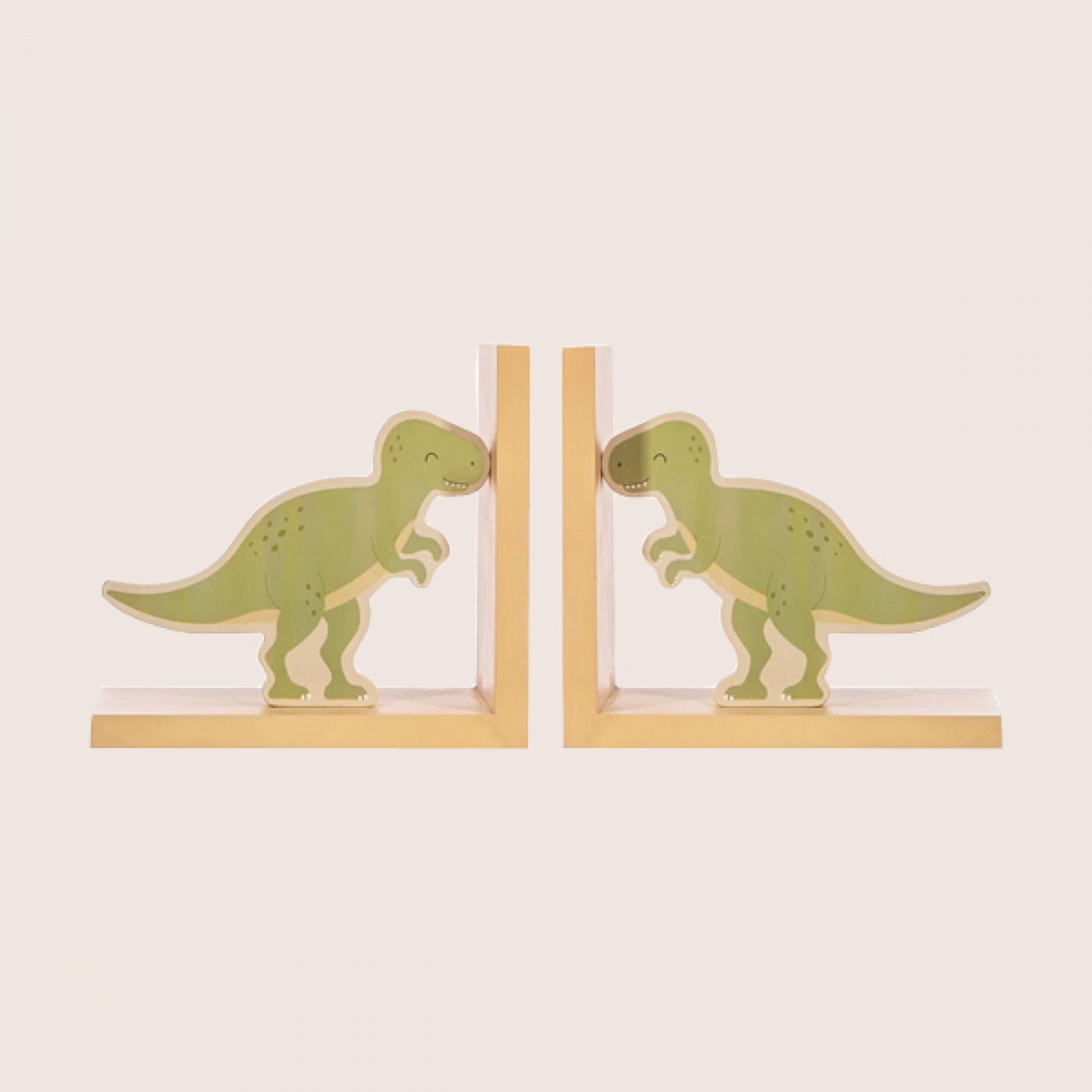 T-rex bookends