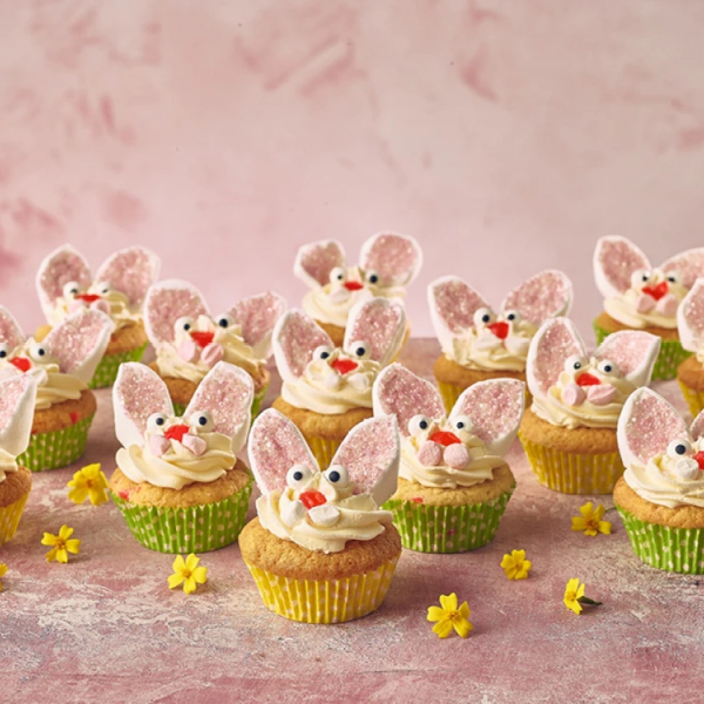 Easter Bunny Cupcakes