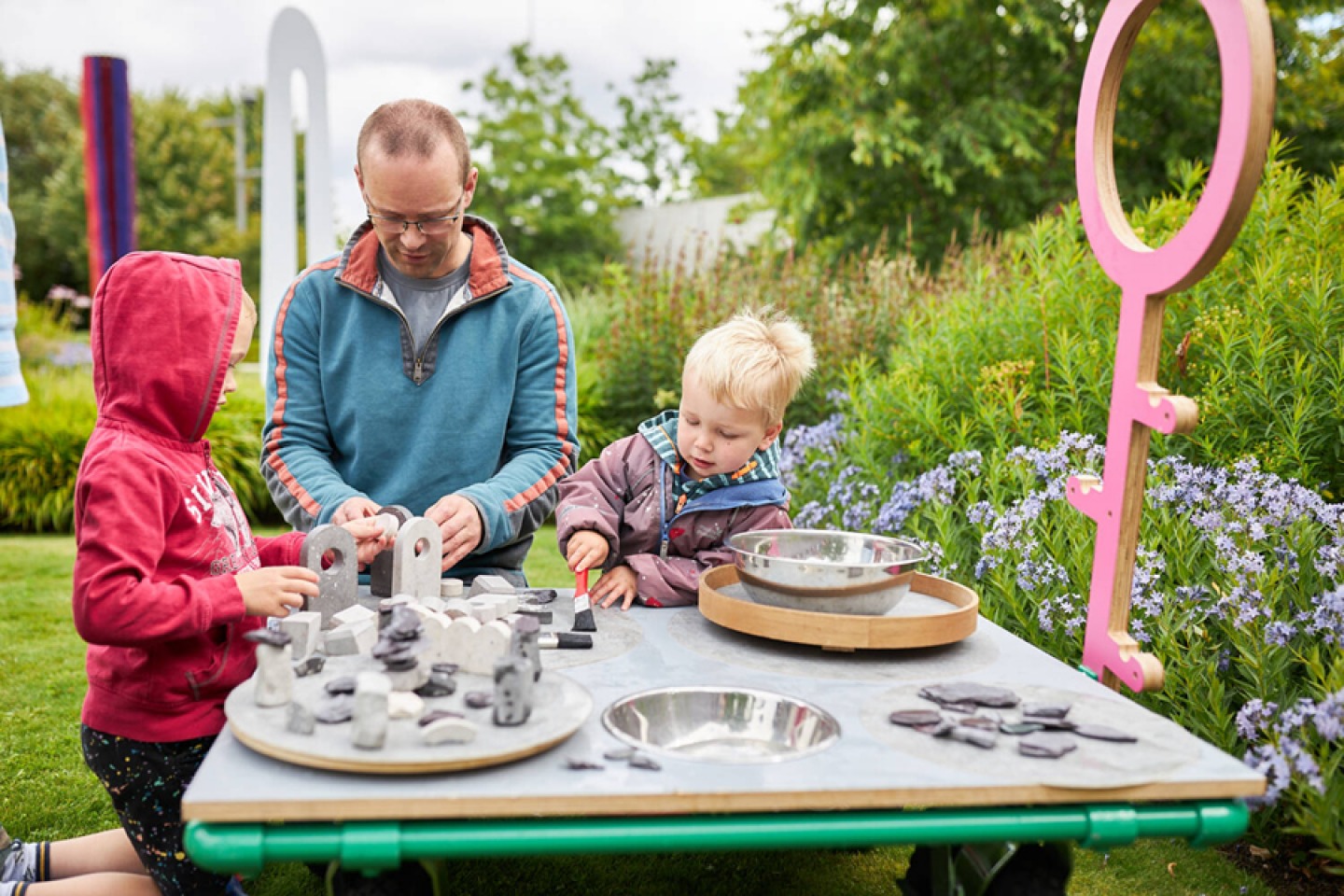 Garden Play at The Hepworth Wakefield Garden