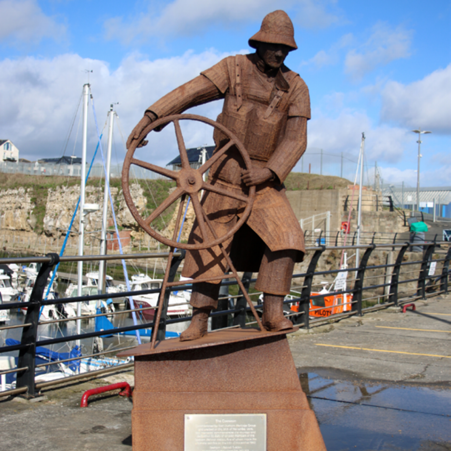 The Coxswain Memorial, Seaham Harbour