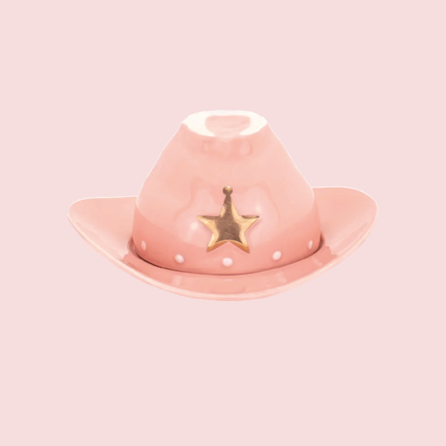 Cowboy Hat teacup and saucer