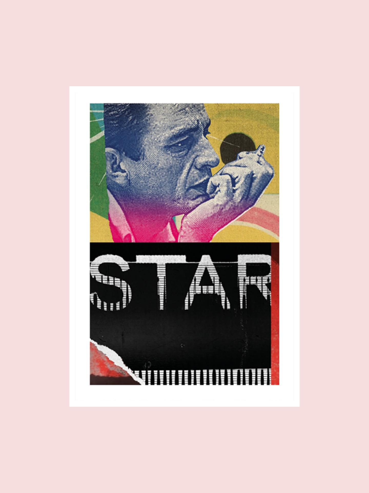 Johnny Cash Star signed giclee print