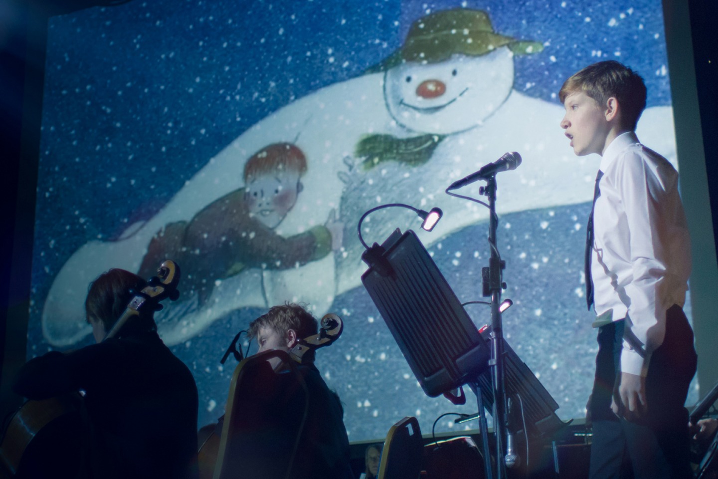 The Snowman (December 2017, Blackpool) Walking in the Air child soprano soloist. Carrot Productions | The Snowman™️ Snowman Enterprises Limited