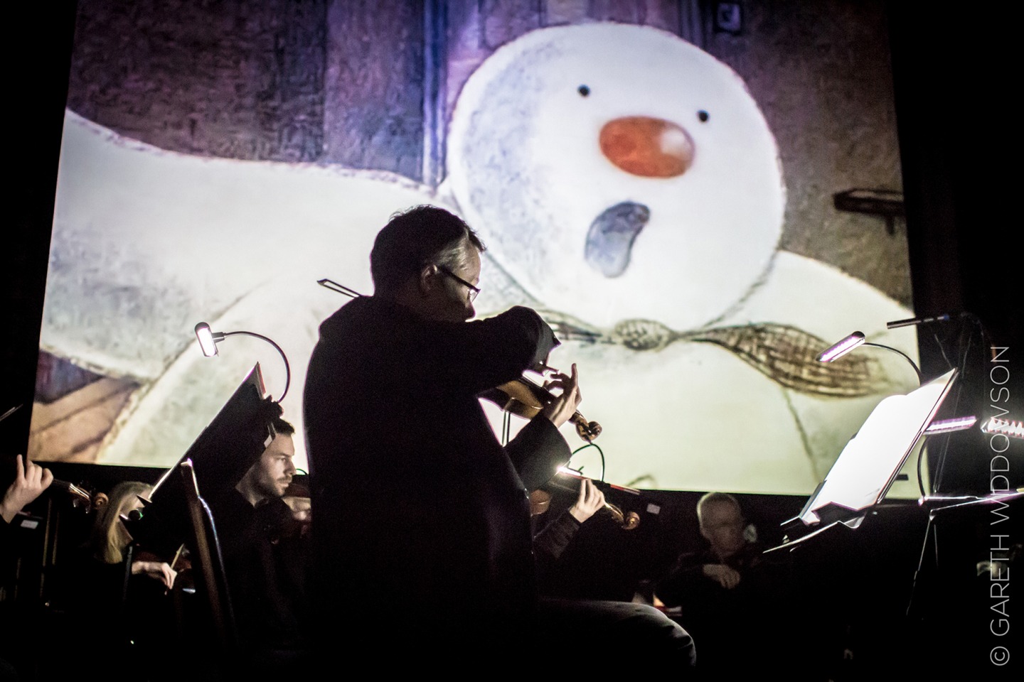 The Snowman Tour (violin) © Gareth Widdowson