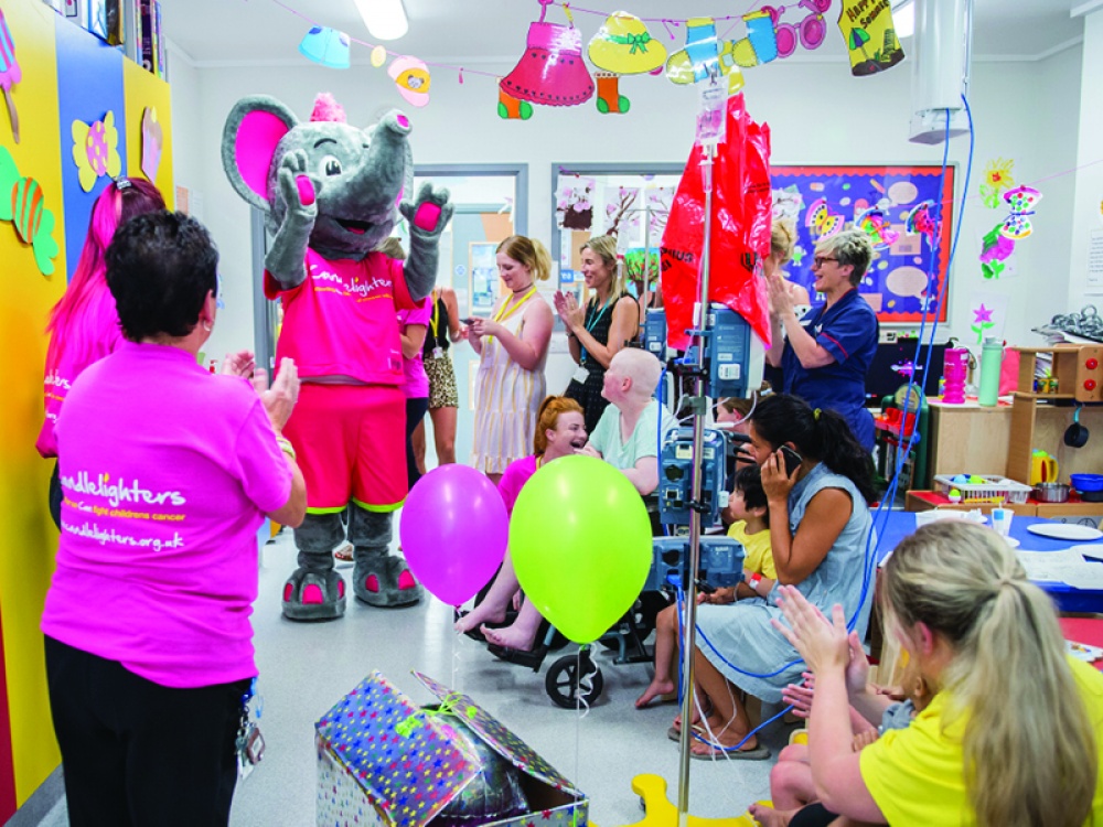 candlelight’s charity event in hospital