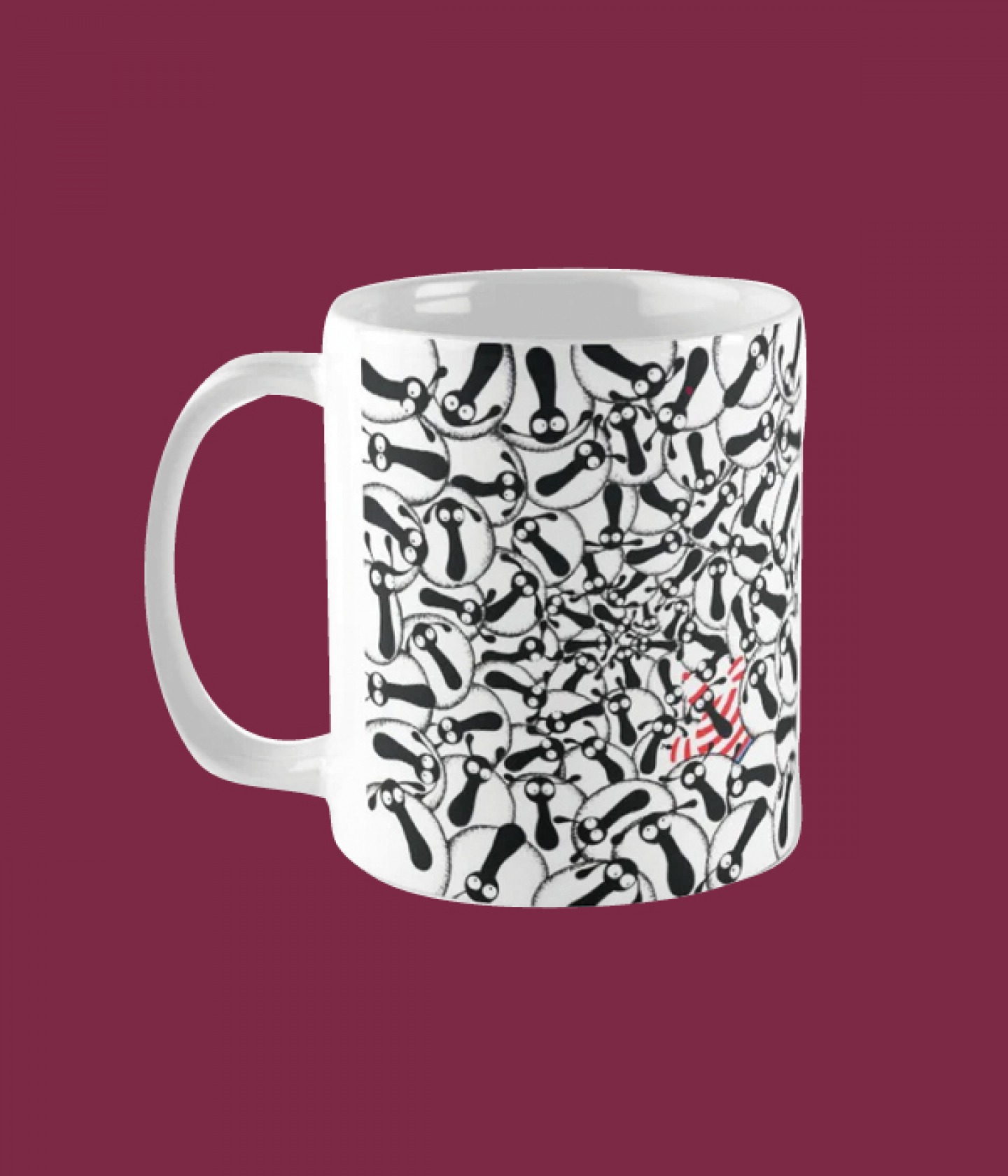 Where’s Woolly? ceramic mug